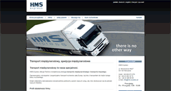 Desktop Screenshot of hms-express.pl